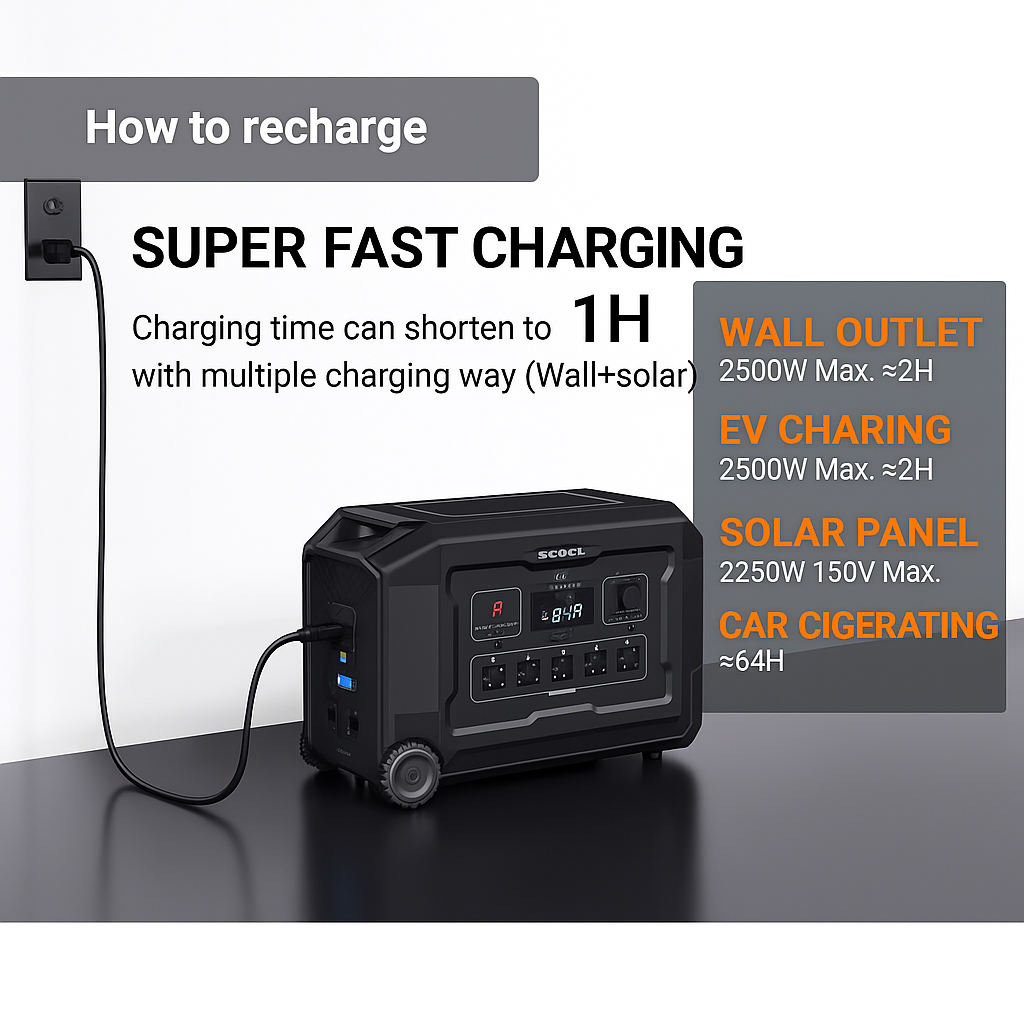 Heading: TitanVolt 3000 Ultra Portable Power Station